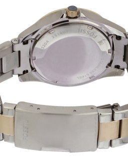 Fossil Womens ES3204 Riley Silver and Gold Tone Watch